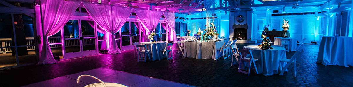 Wedding DJ Reception Lighting